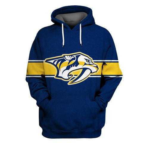 Predators Blue All Stitched Hooded Sweatshirt,We sell and wholesale Predators Blue All Stitched Hooded Sweatshirt on line form chian!